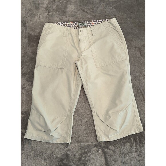 Toad & Co Shorts Women 4 Green Khaki Bermuda Casual Lot Of Two - Picture 2 of 16